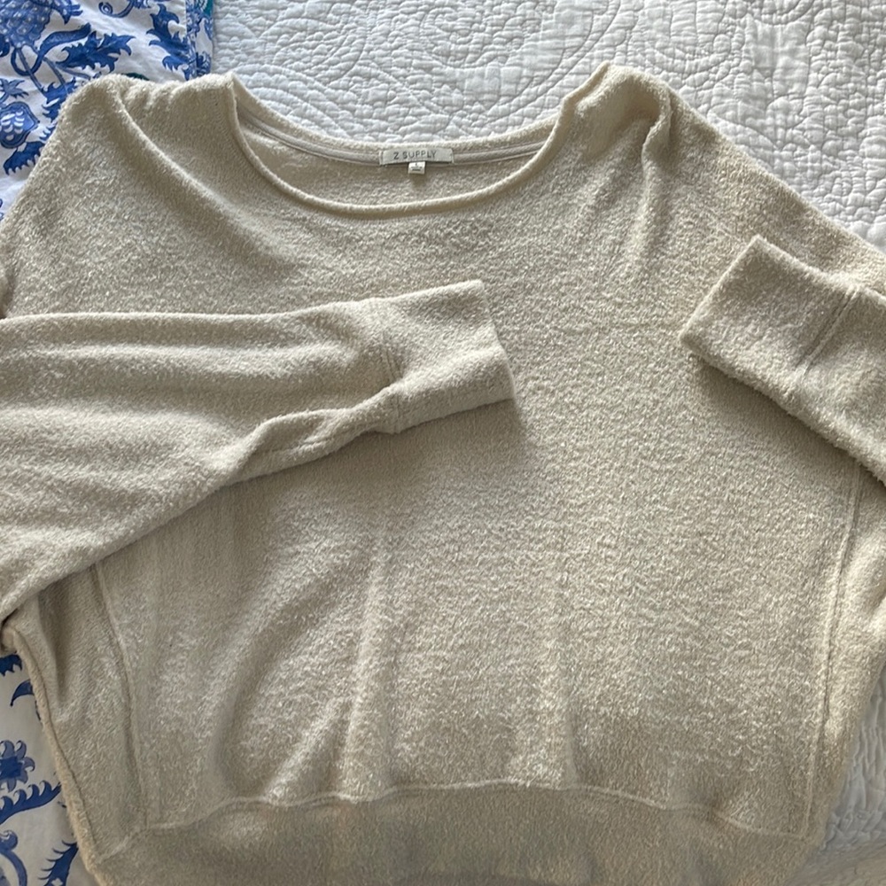 Cream Z Supply sweater